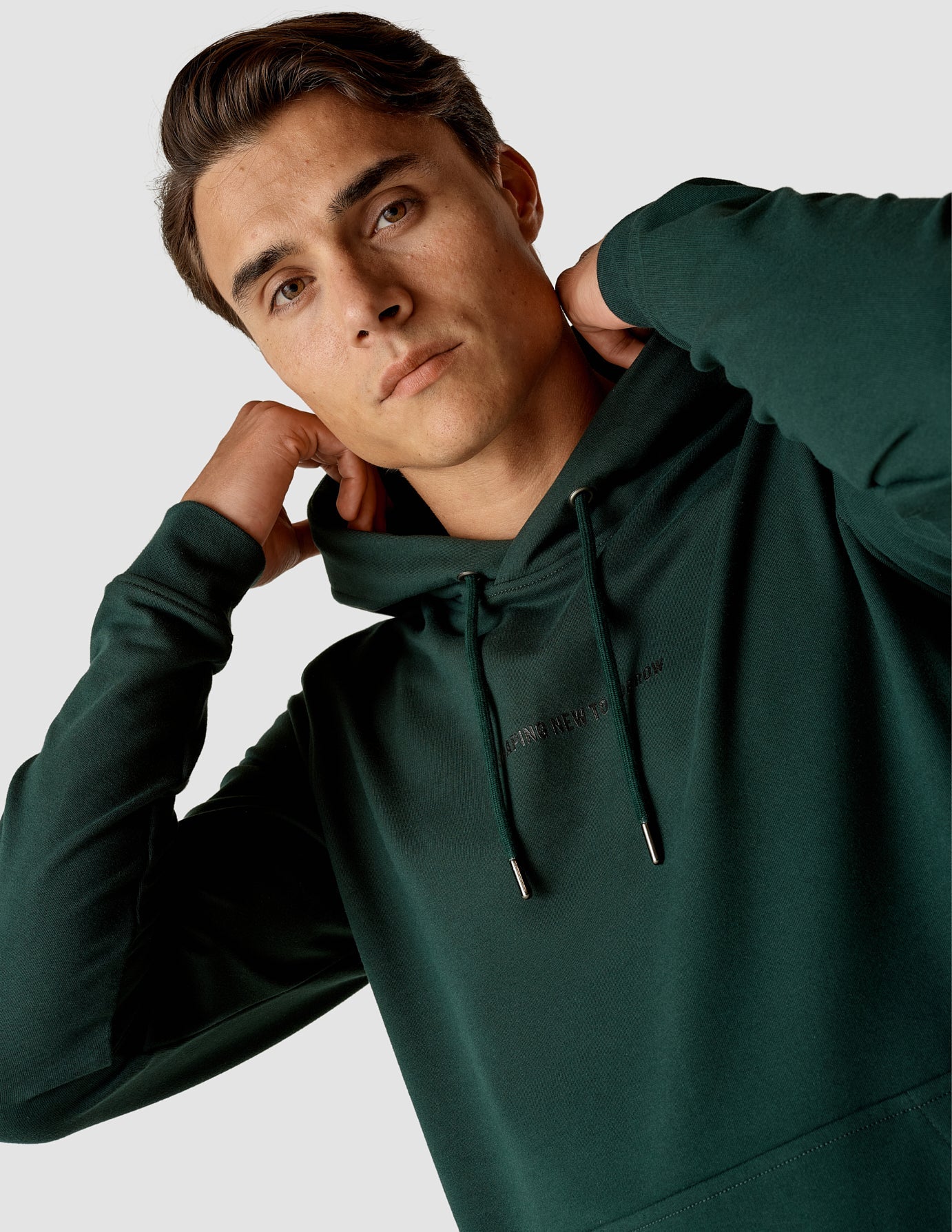Hoodie Forest Green